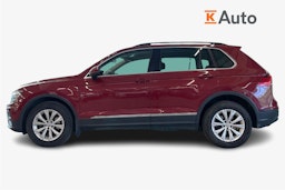 Punainen Volkswagen Tiguan 2018 kuva 6.