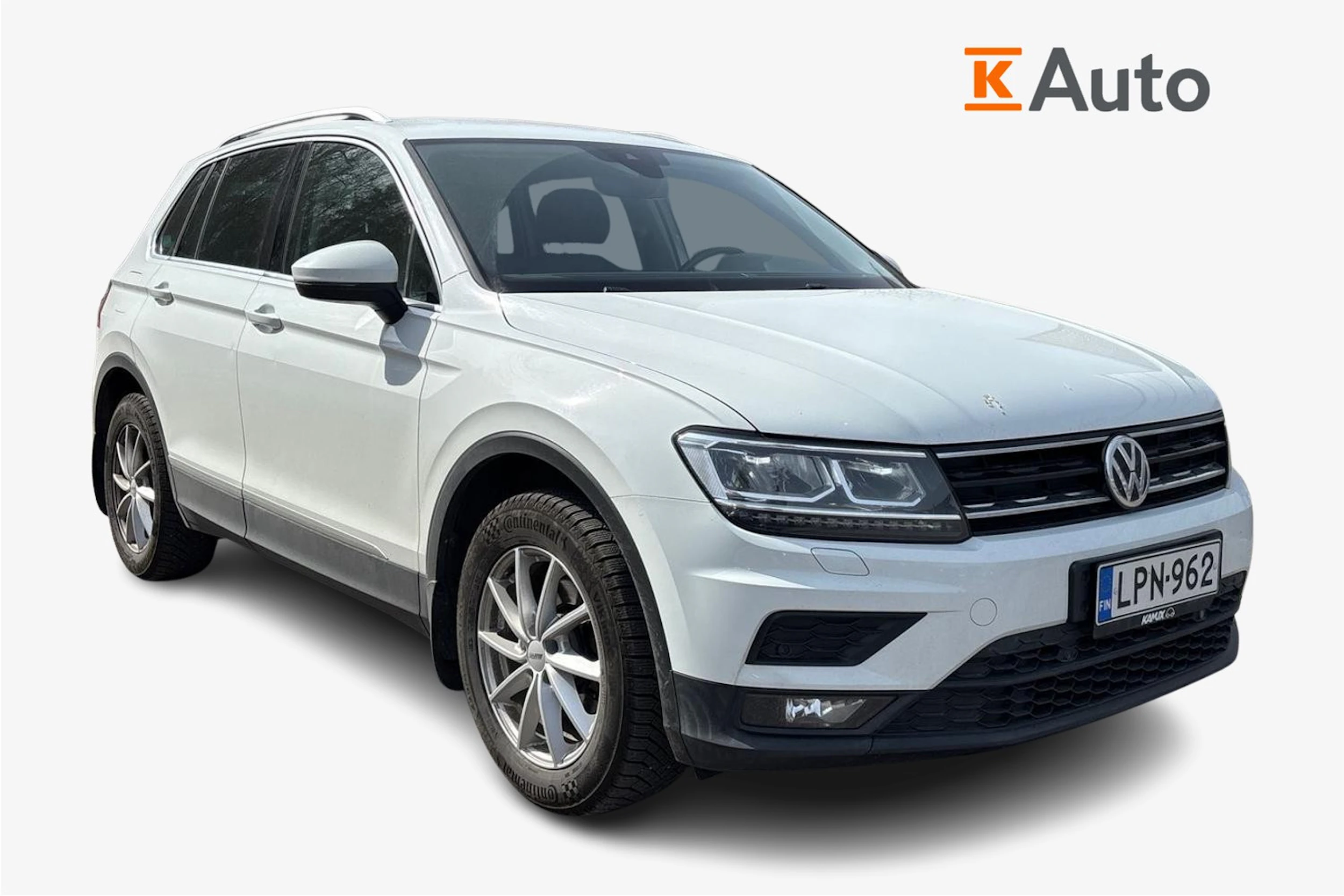 valkoinen Volkswagen Tiguan 2018 kuva 1.