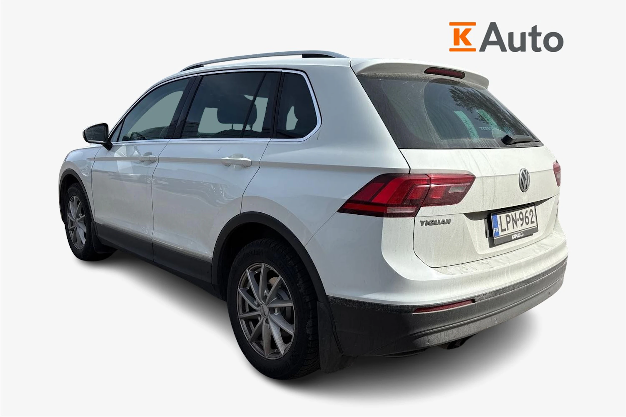 valkoinen Volkswagen Tiguan 2018 kuva 2.