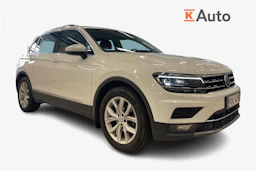 Valkoinen Volkswagen Tiguan 2018 kuva 1.