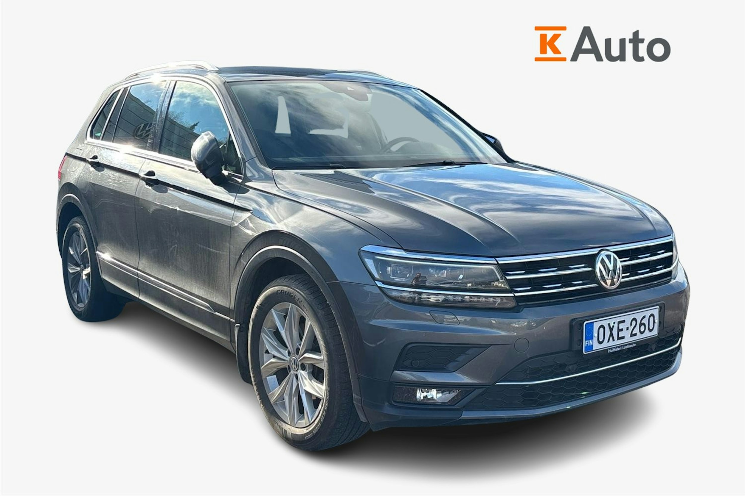 Harmaa Volkswagen Tiguan 2018 kuva 1.