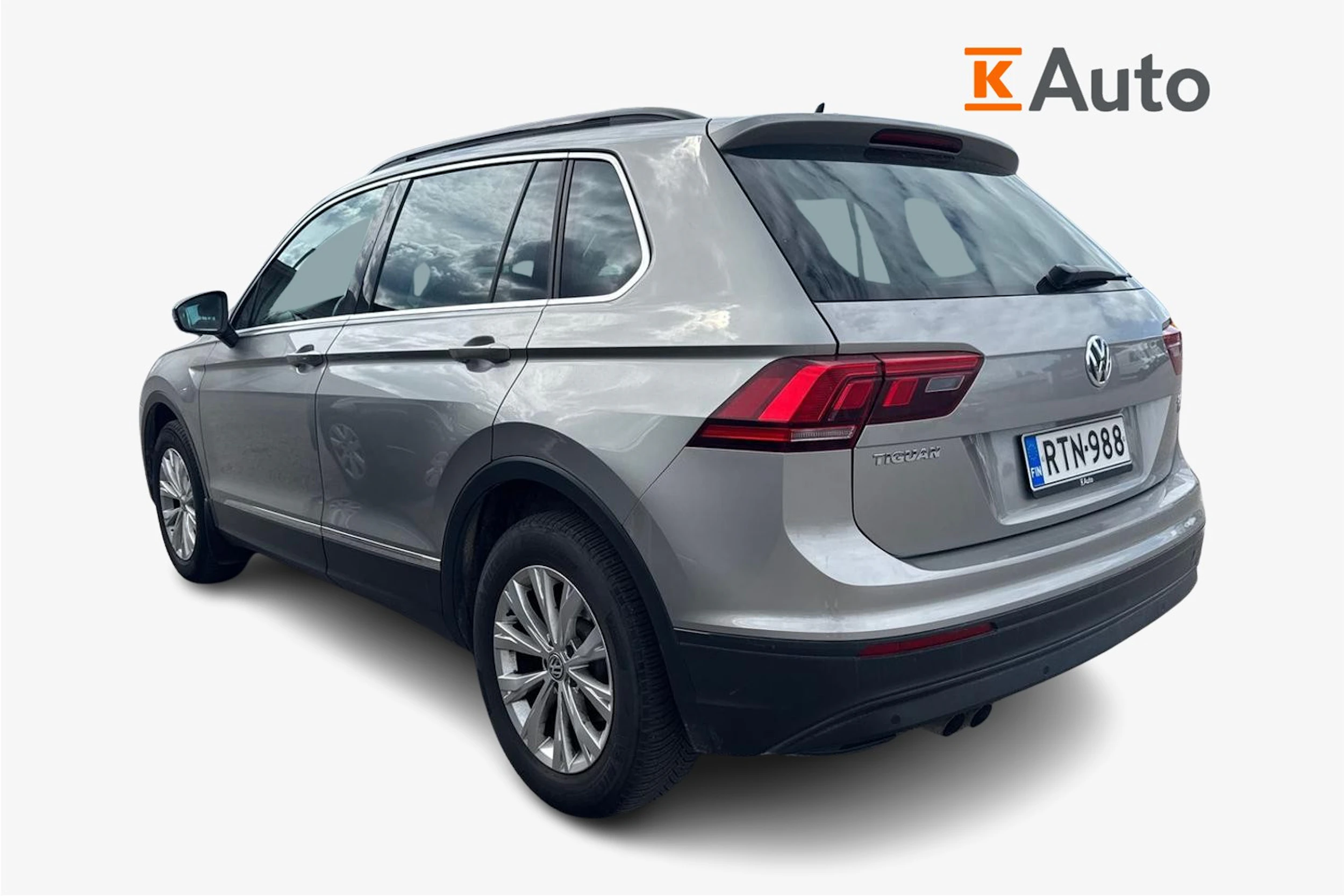 Harmaa Volkswagen Tiguan 2018 kuva 2.