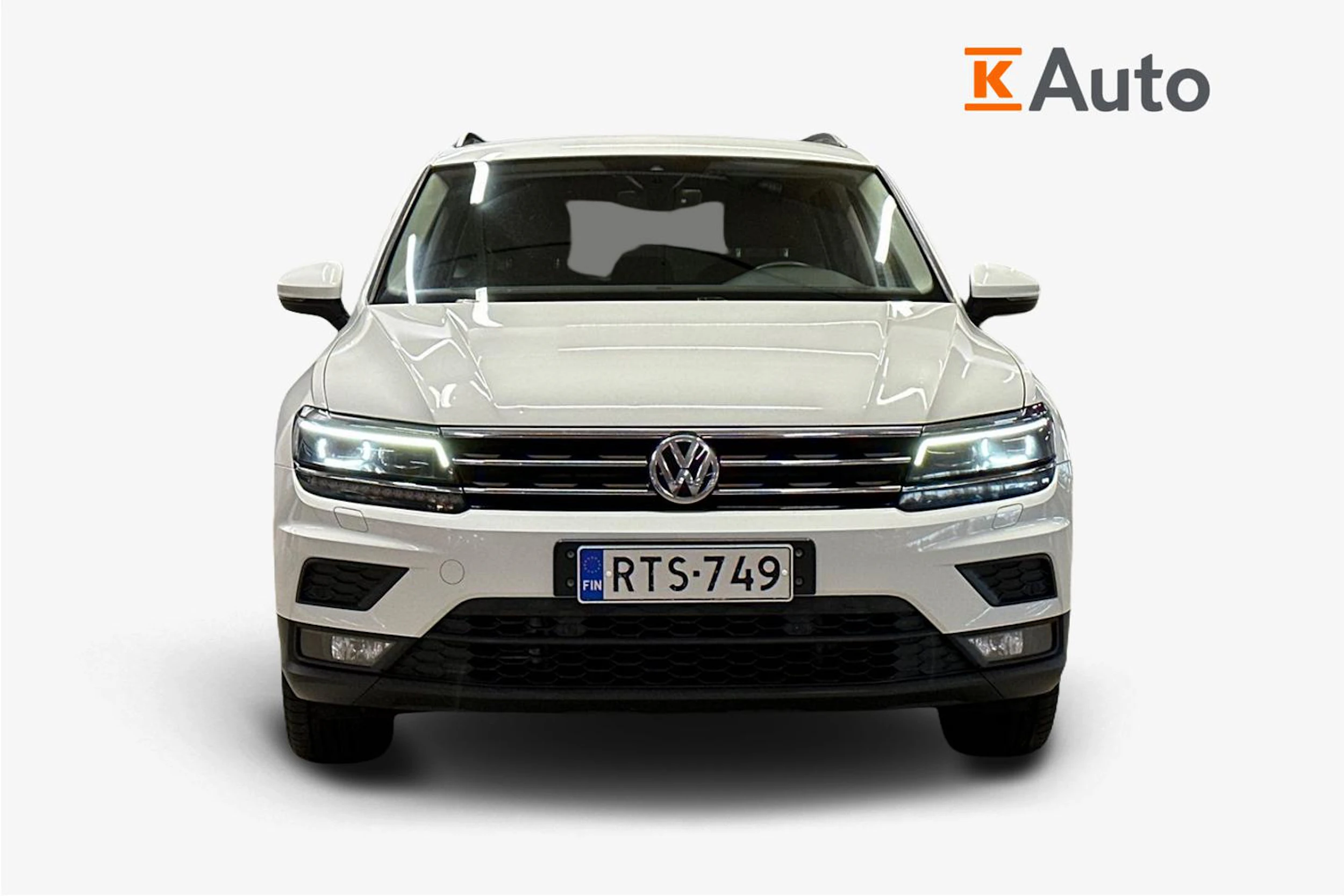 valkoinen Volkswagen Tiguan 2018 kuva 4.