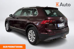 punainen Volkswagen Tiguan 2018 kuva 2.