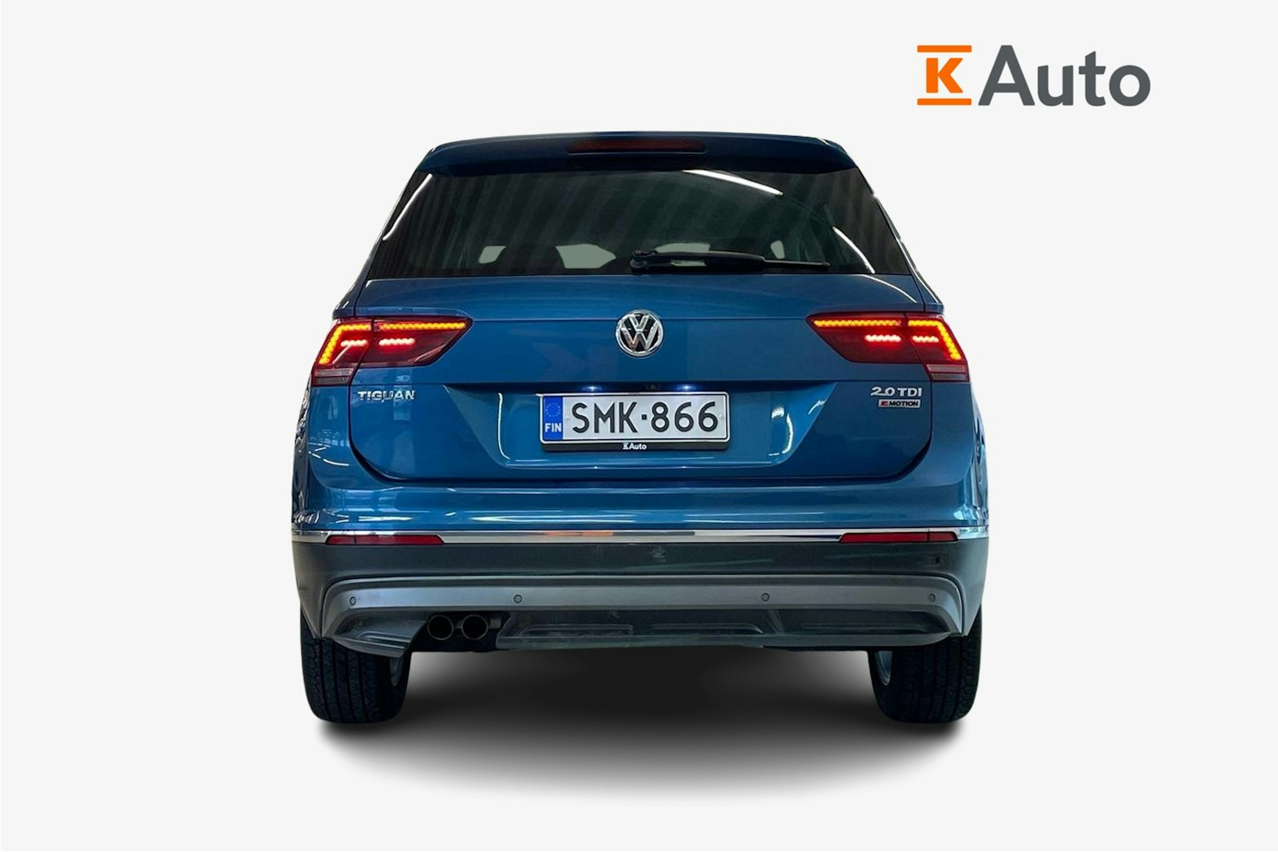 sininen Volkswagen Tiguan 2018 kuva 6.