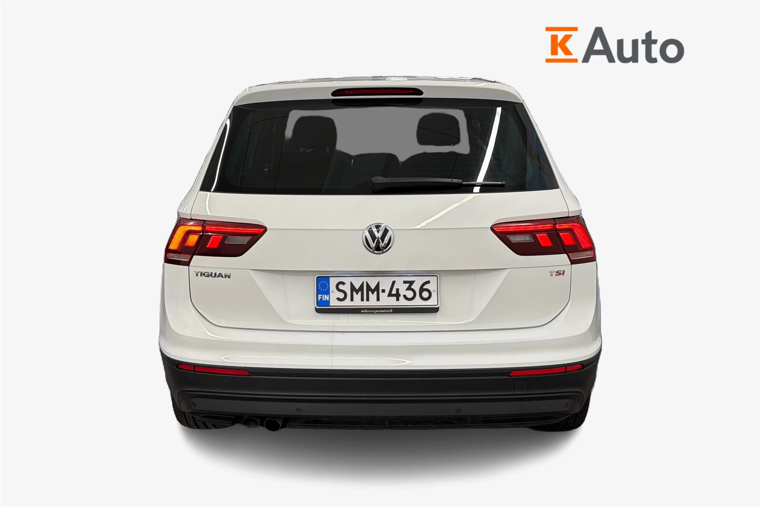 Valkoinen Volkswagen Tiguan 2018 kuva 4.