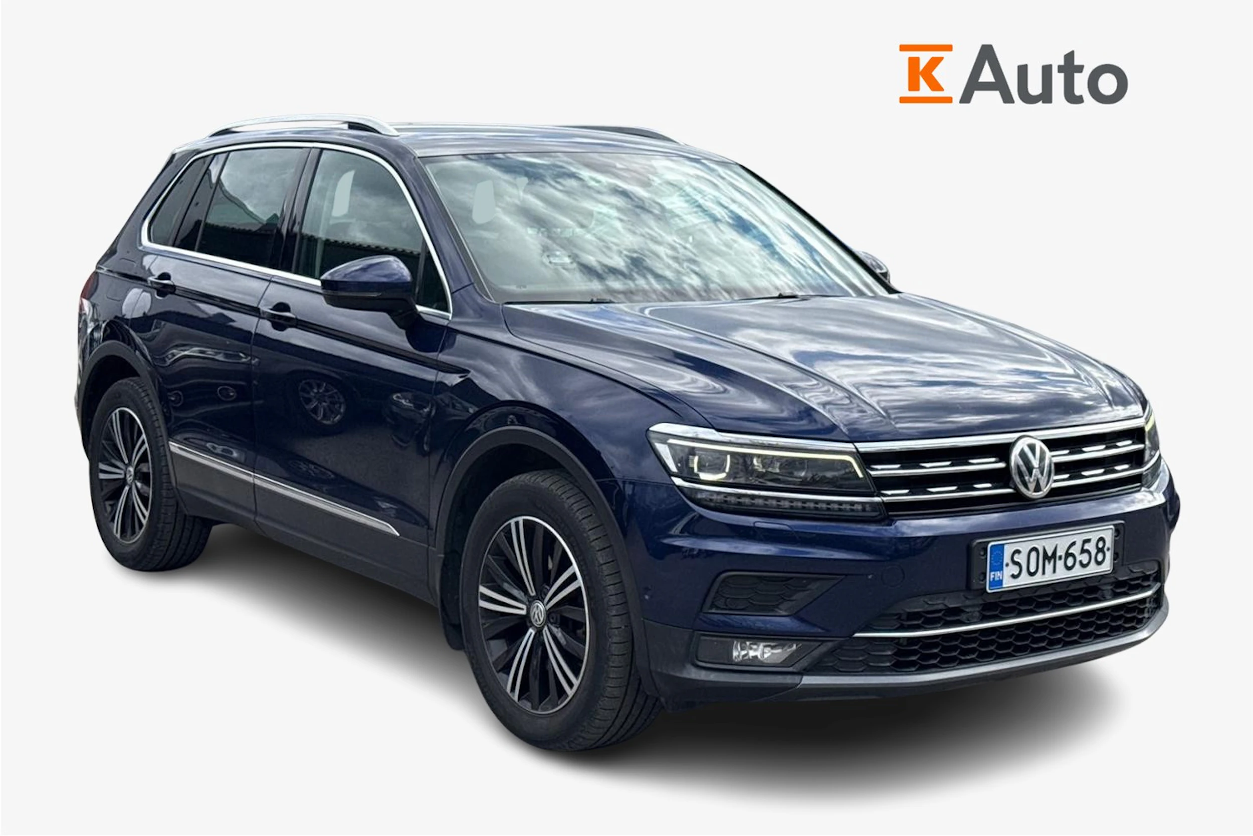 Sininen Volkswagen Tiguan 2018 kuva 1.