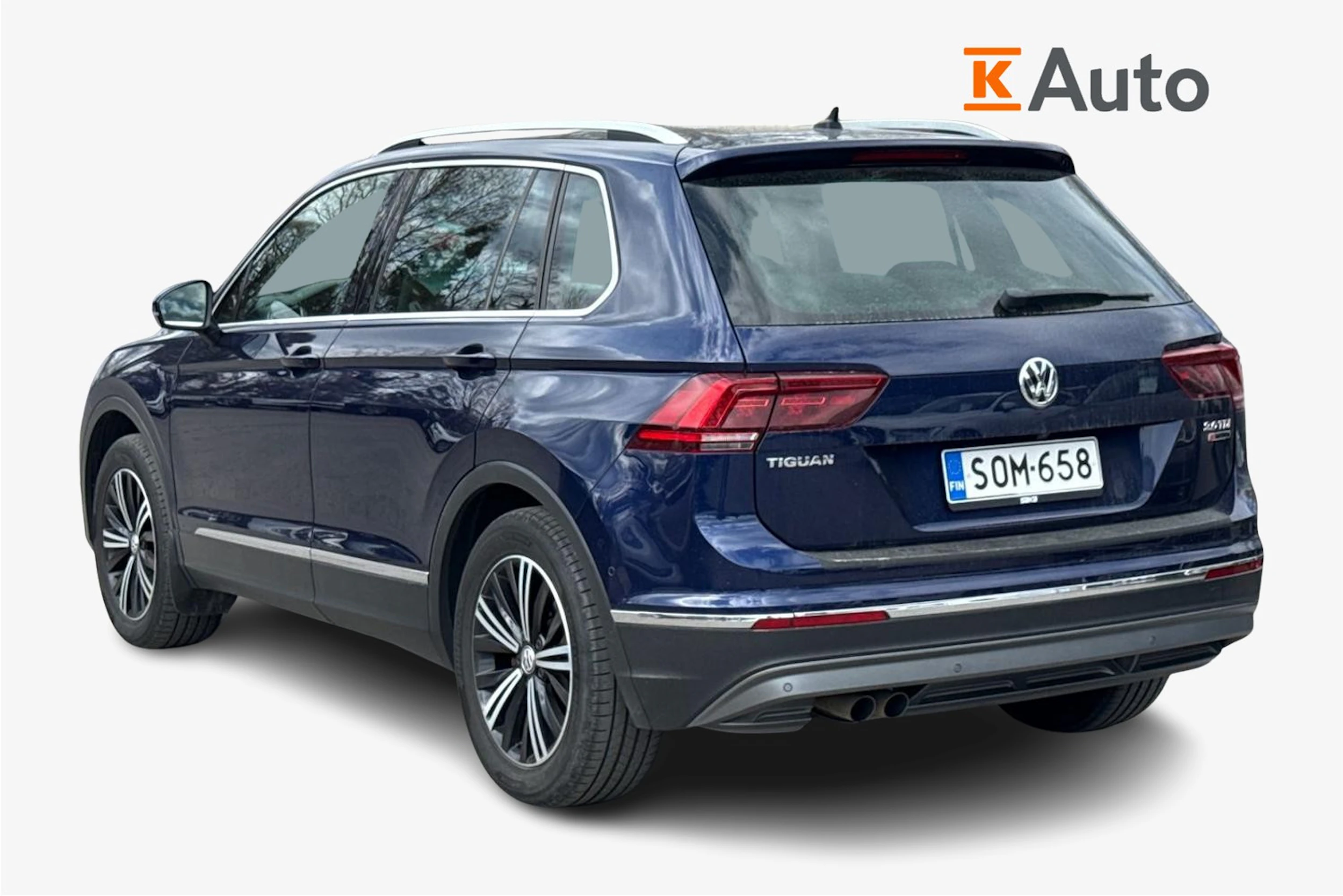 Sininen Volkswagen Tiguan 2018 kuva 2.