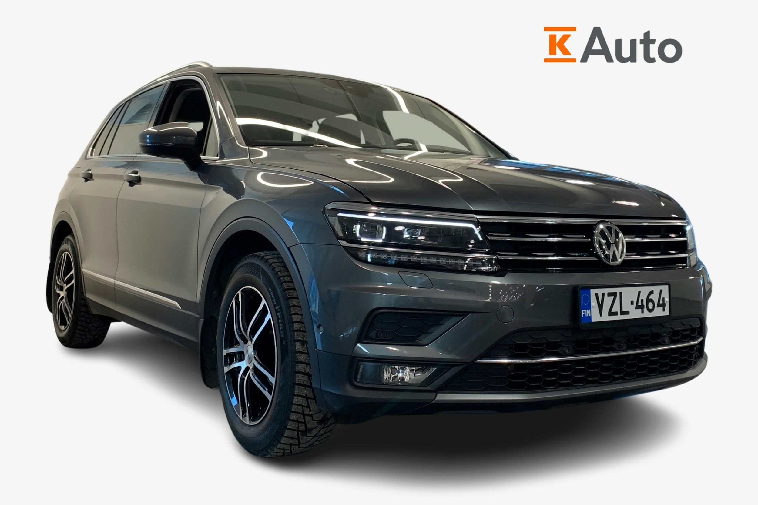 met. harmaa Volkswagen Tiguan 2018 kuva 1.