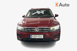 Punainen Volkswagen Tiguan 2018 kuva 4.