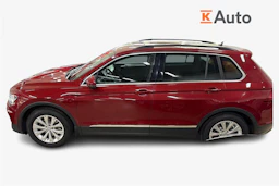 Punainen Volkswagen Tiguan 2018 kuva 5.