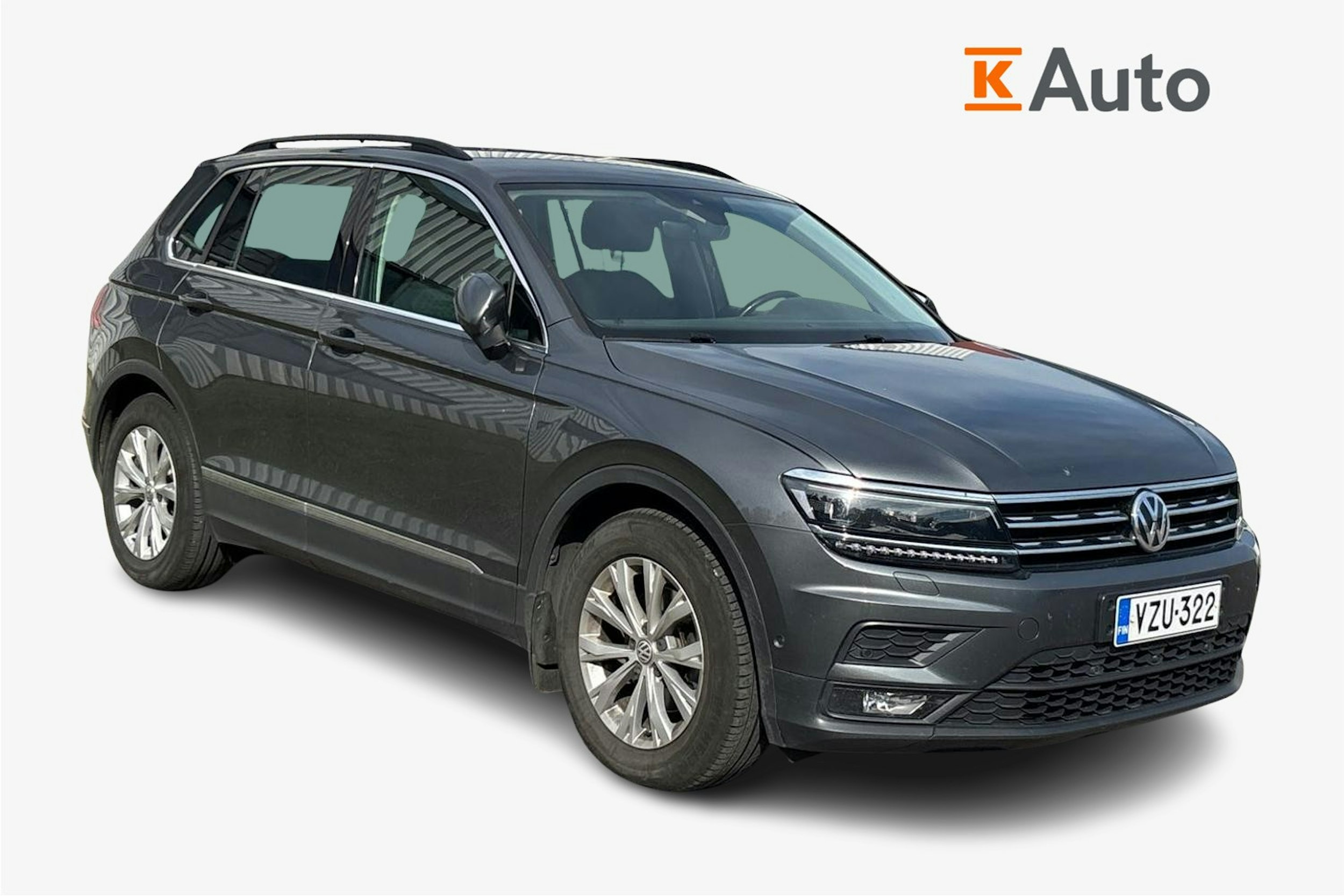 Harmaa Volkswagen Tiguan 2018 kuva 1.