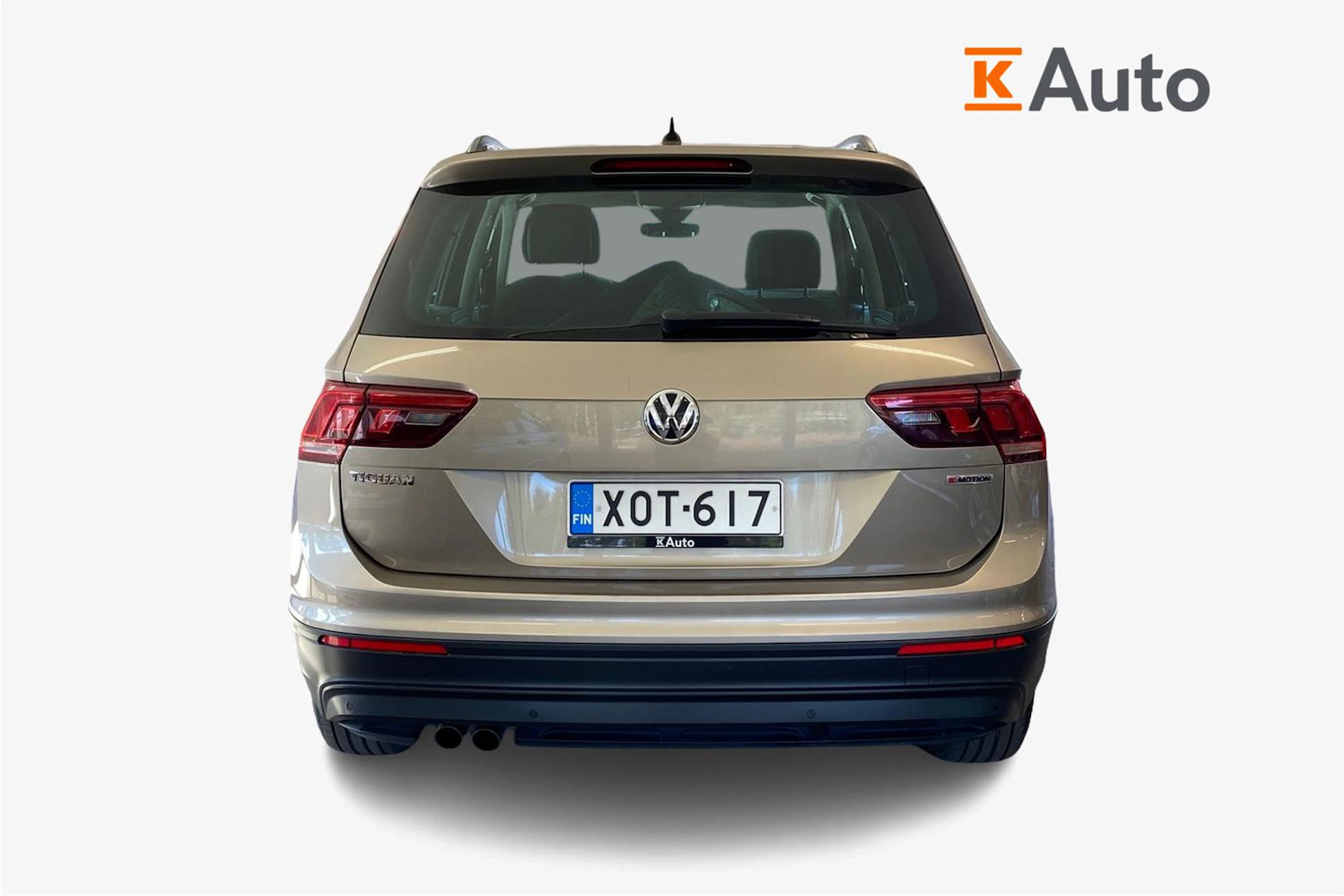 ruskea (beige) Volkswagen Tiguan 2018 kuva 4.