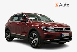 punainen Volkswagen Tiguan 2018 kuva 1.