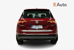 punainen Volkswagen Tiguan 2018 kuva 3.