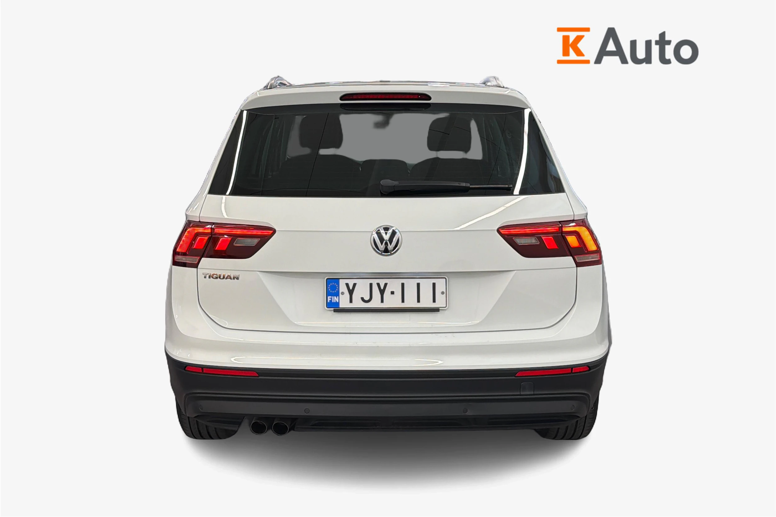 Valkoinen Volkswagen Tiguan 2018 kuva 3.