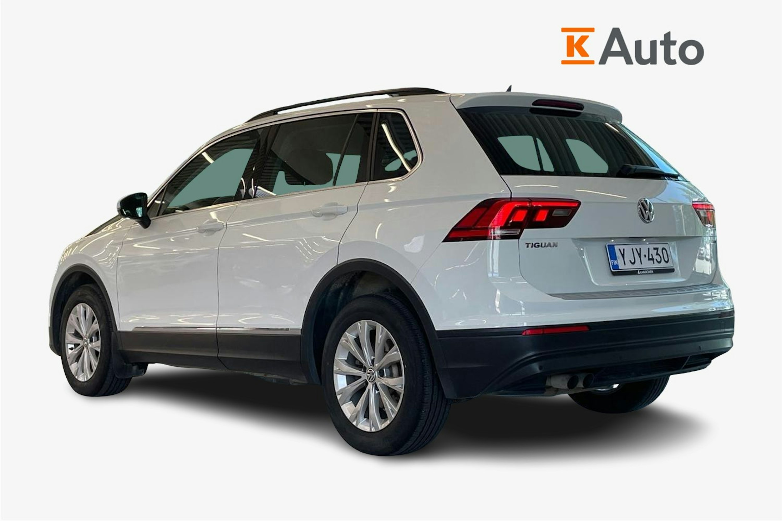 valkoinen Volkswagen Tiguan 2018 kuva 2.