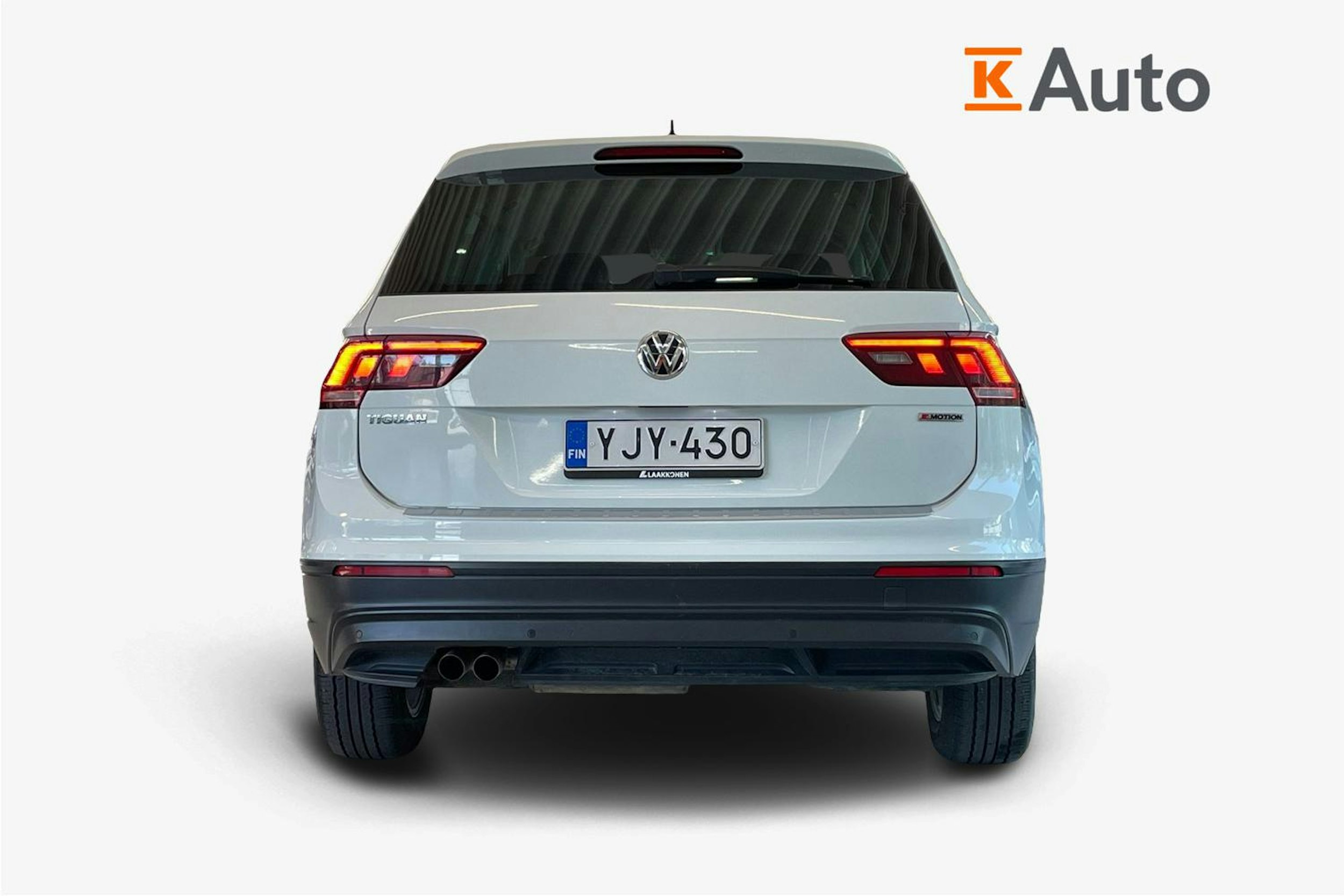 valkoinen Volkswagen Tiguan 2018 kuva 3.