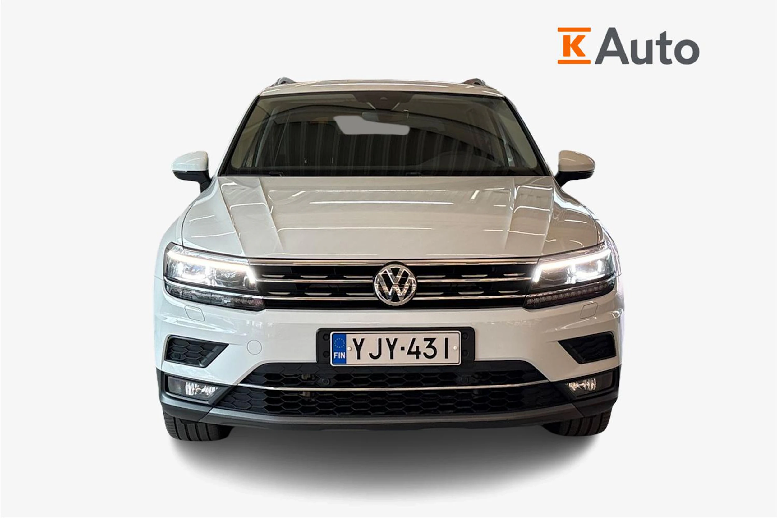 Valkoinen Volkswagen Tiguan 2018 kuva 5.