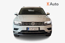 Valkoinen Volkswagen Tiguan 2018 kuva 5.