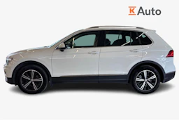 Valkoinen Volkswagen Tiguan 2018 kuva 7.