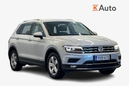 Valkoinen Volkswagen Tiguan 2018 kuva 1.