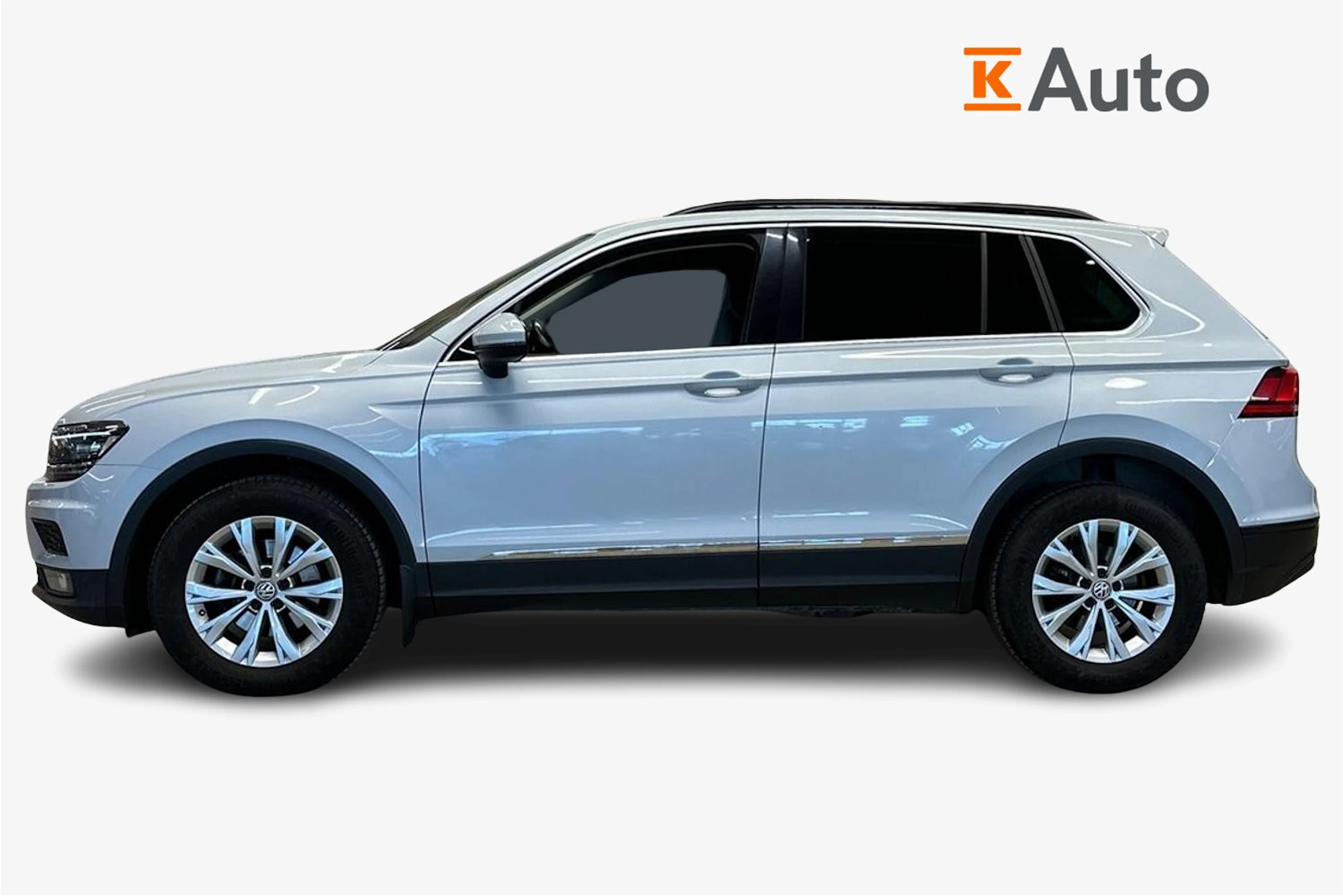 valkoinen Volkswagen Tiguan 2018 kuva 7.
