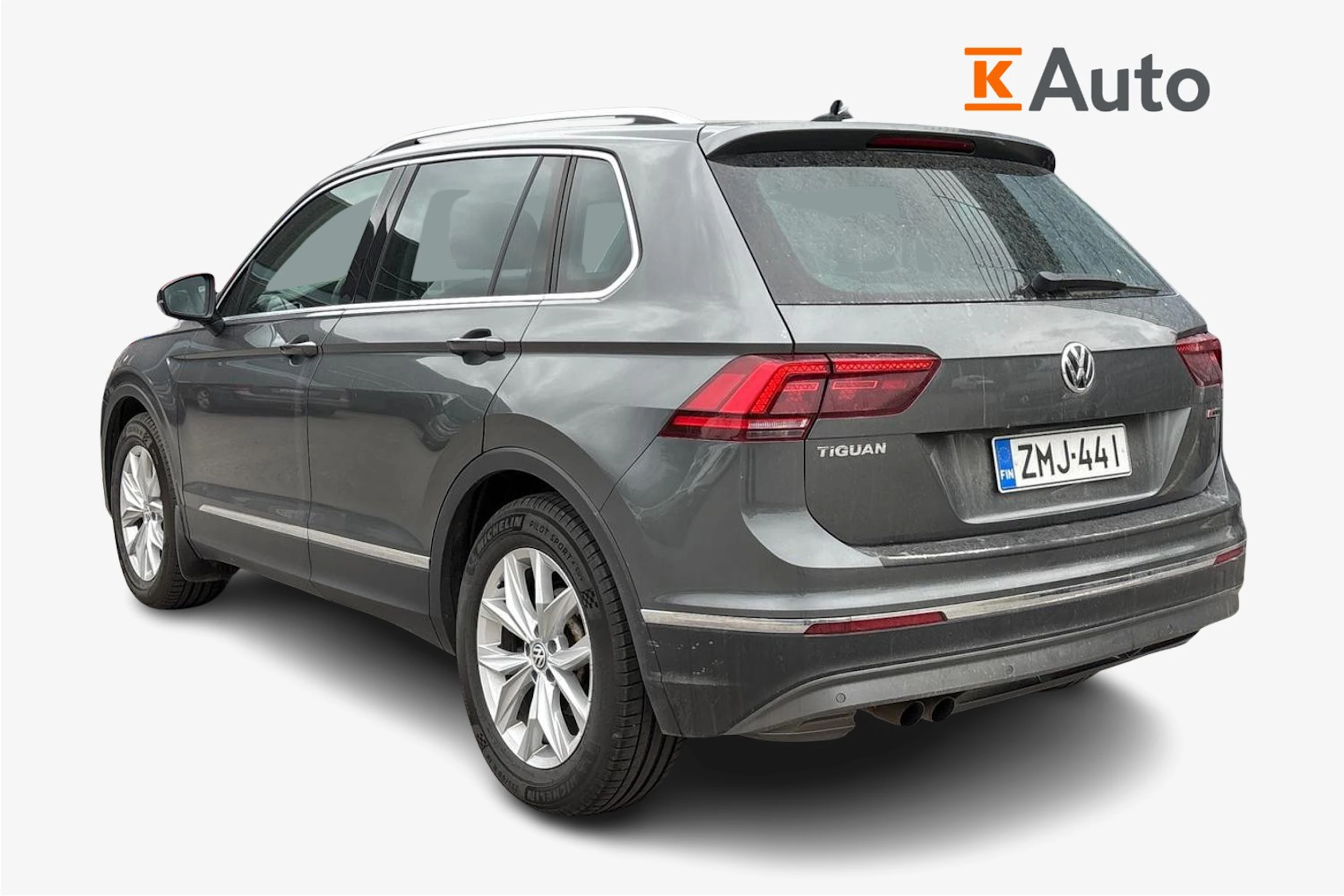 met. harmaa Volkswagen Tiguan 2018 kuva 2.