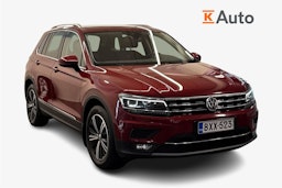 Punainen Volkswagen Tiguan 2019 kuva 1.