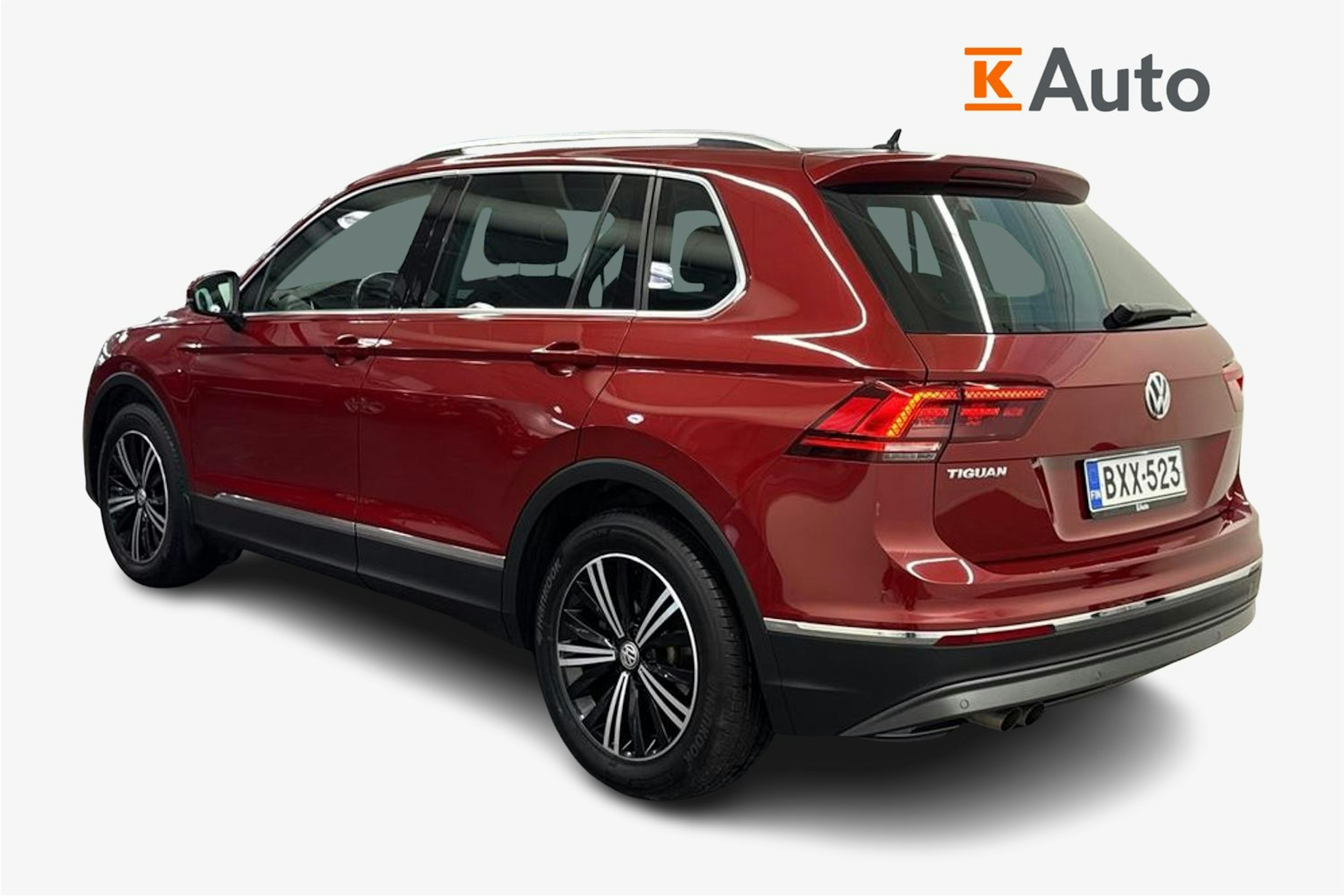 Punainen Volkswagen Tiguan 2019 kuva 2.