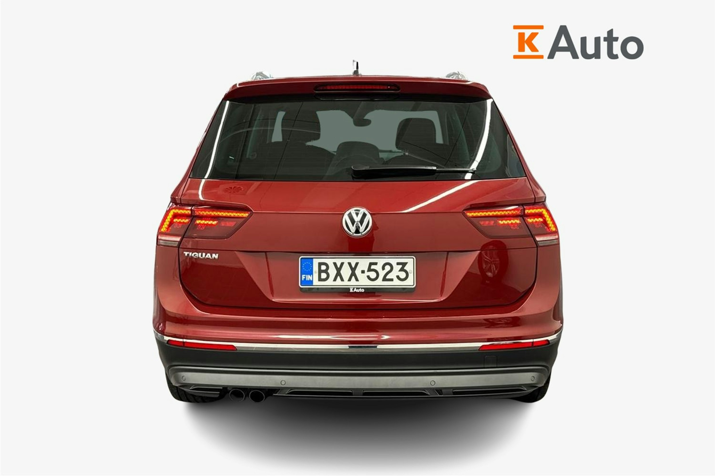 Punainen Volkswagen Tiguan 2019 kuva 3.