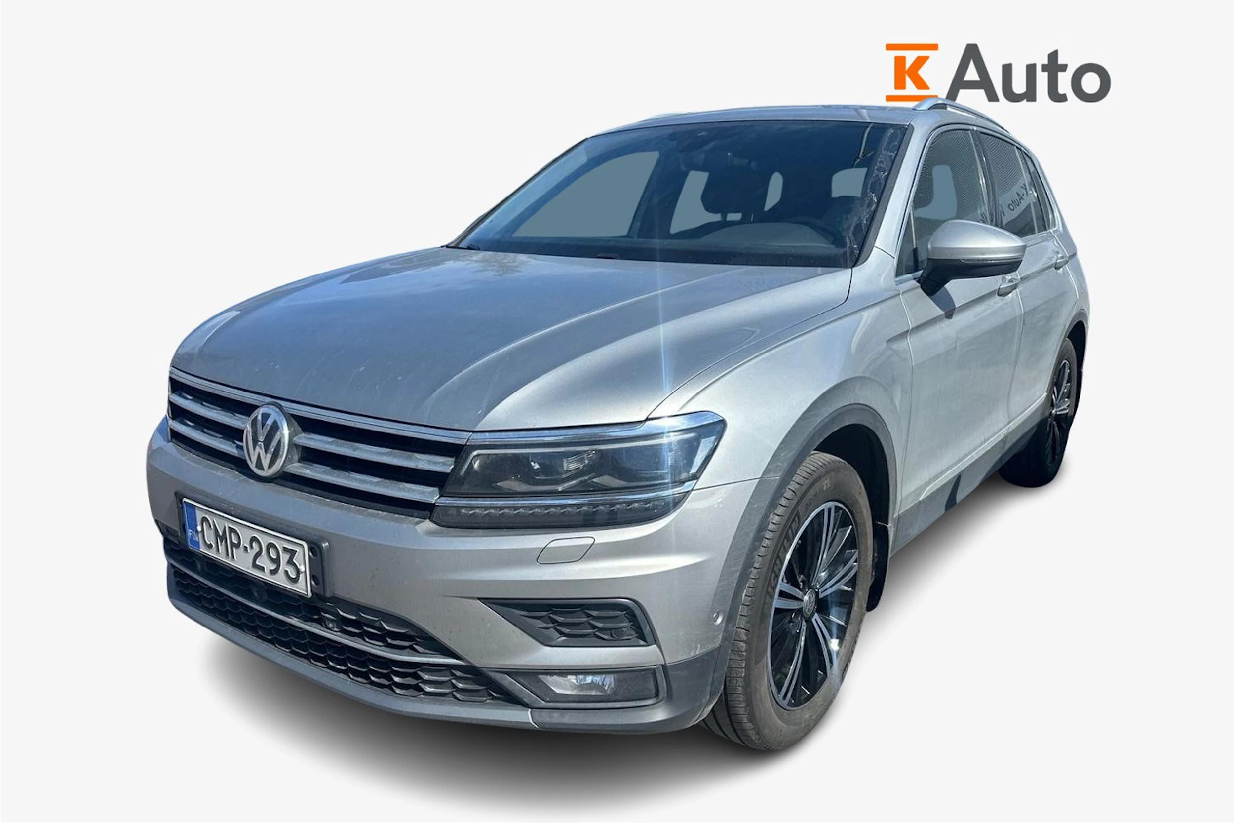 Harmaa Volkswagen Tiguan 2019 kuva 1.