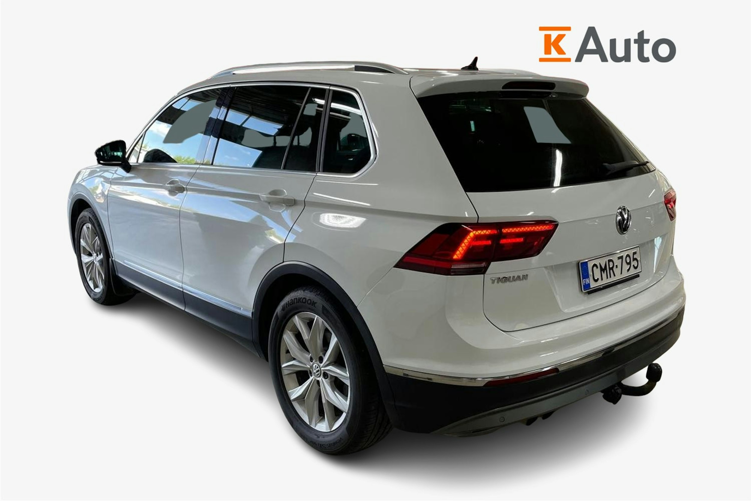 Valkoinen Volkswagen Tiguan 2019 kuva 2.