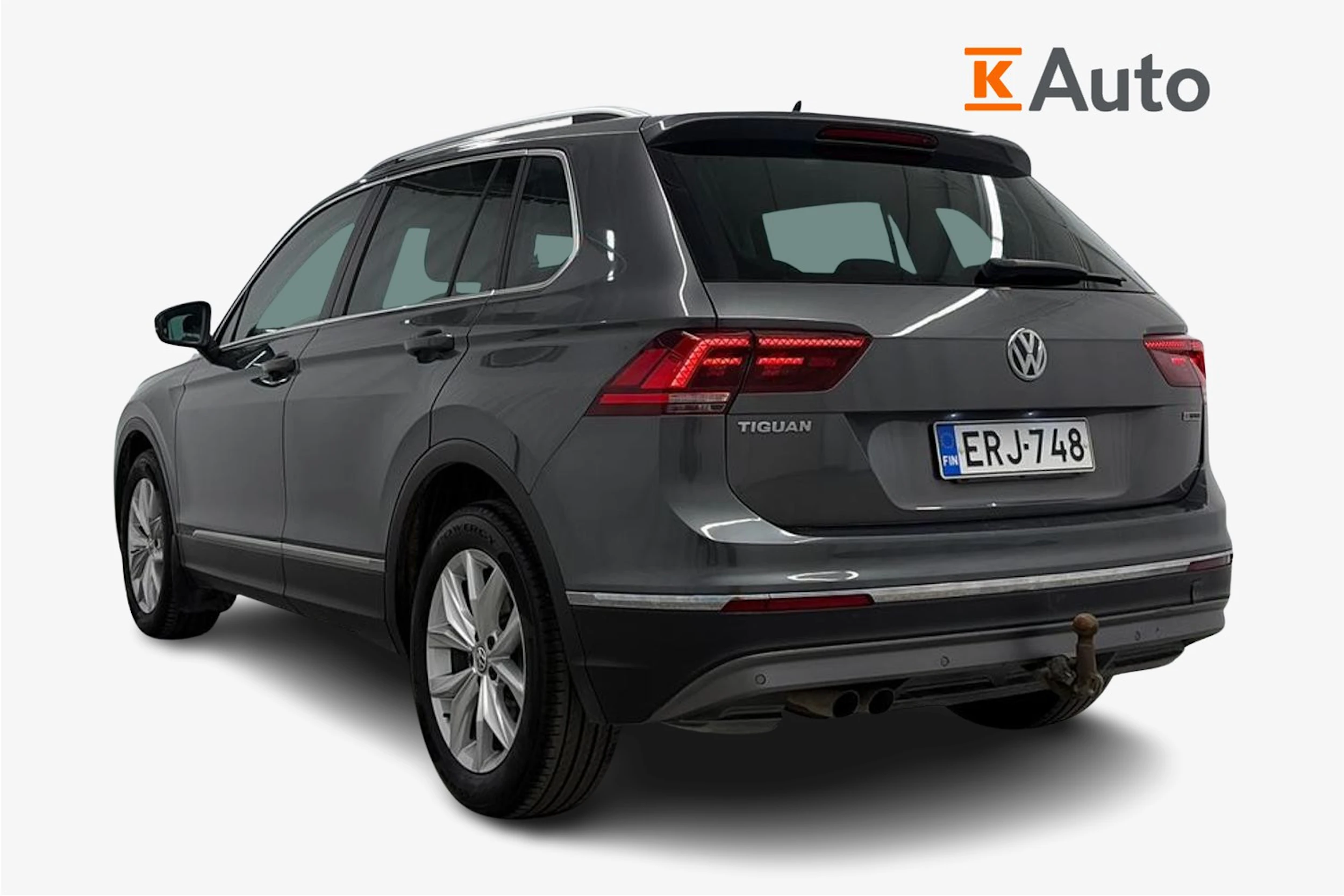 Harmaa Volkswagen Tiguan 2019 kuva 3.