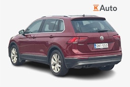 punainen Volkswagen Tiguan 2019 kuva 2.