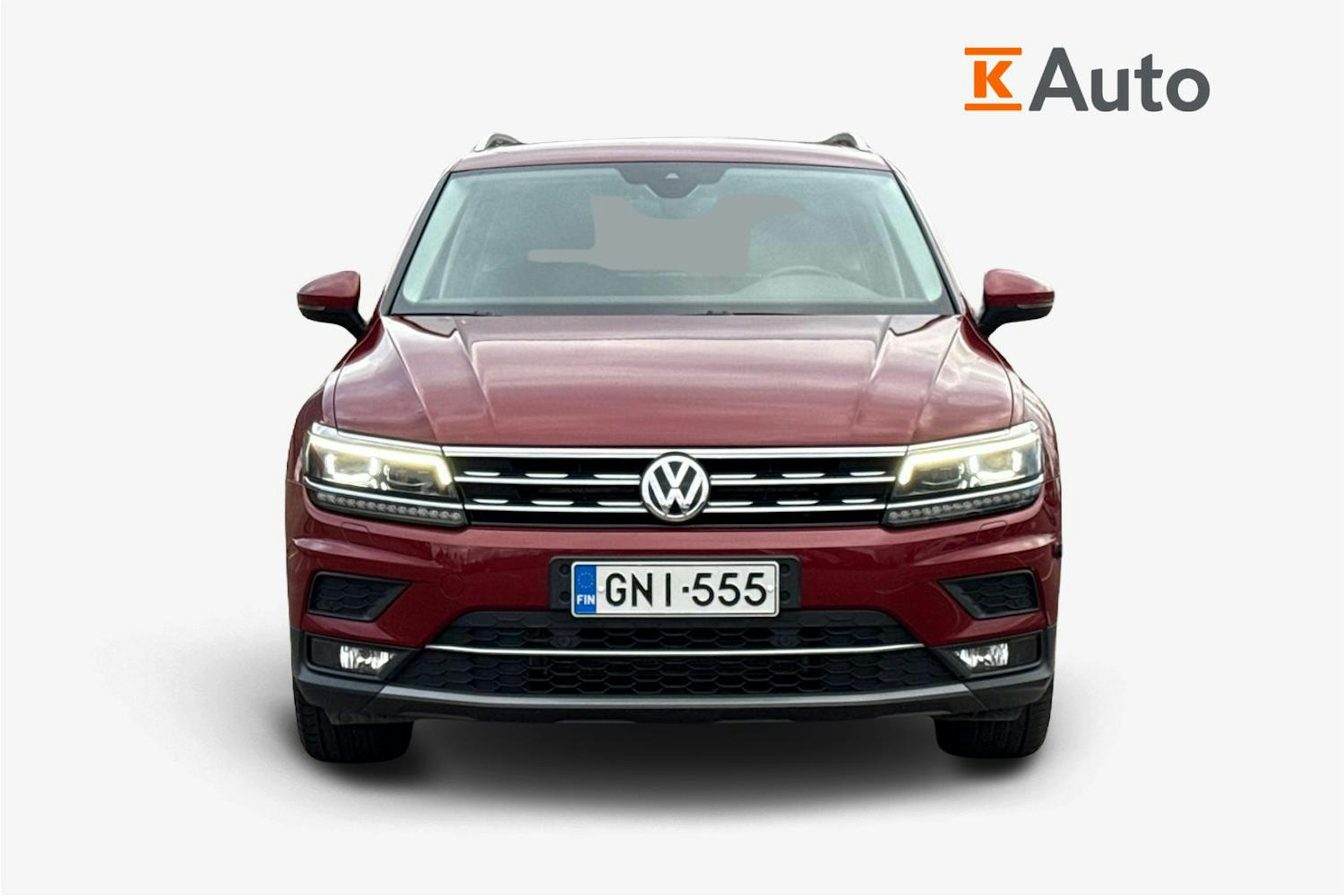 punainen Volkswagen Tiguan 2019 kuva 4.