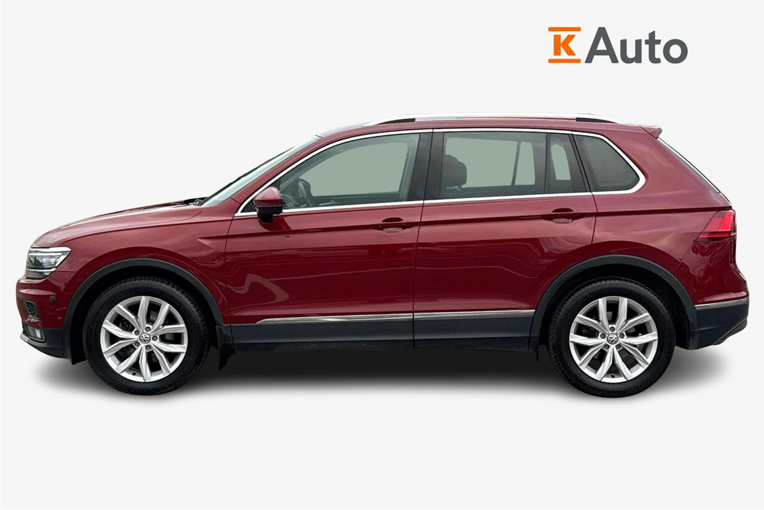 punainen Volkswagen Tiguan 2019 kuva 5.