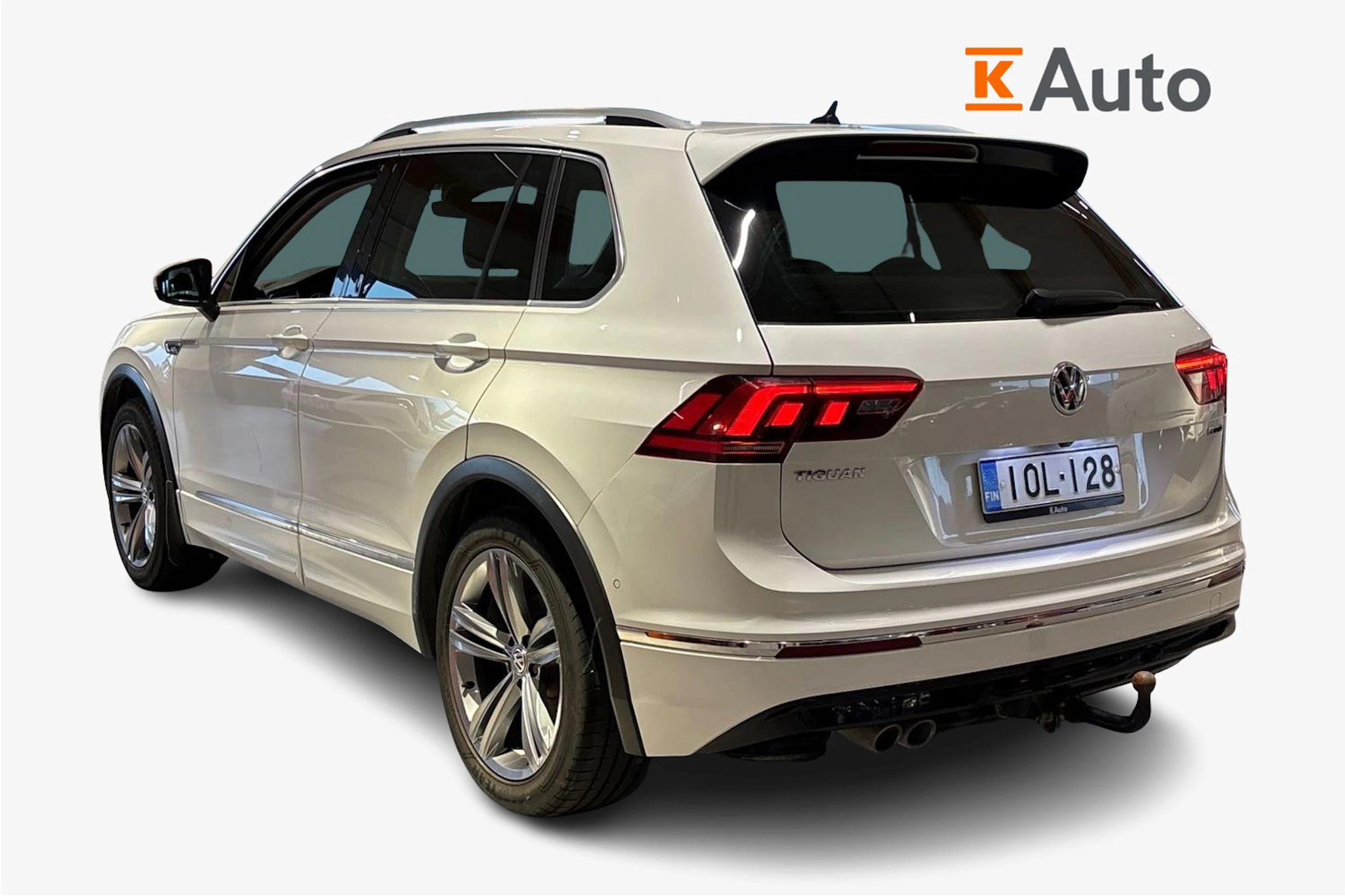 Valkoinen Volkswagen Tiguan 2019 kuva 2.