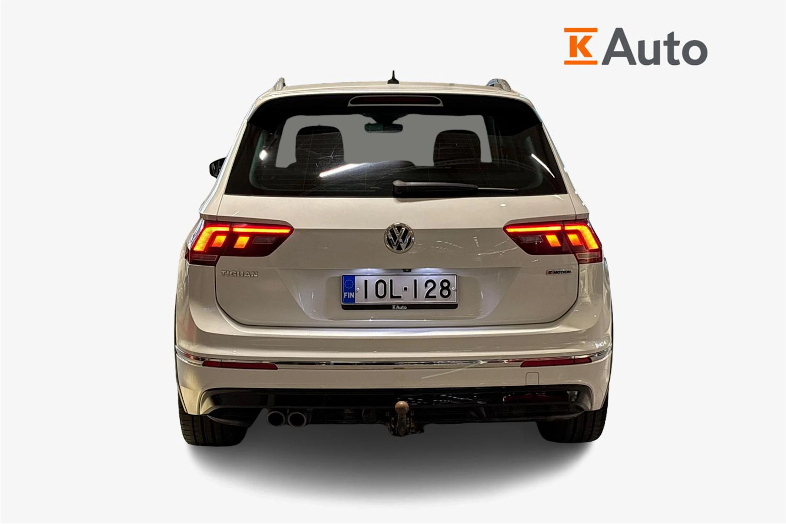 Valkoinen Volkswagen Tiguan 2019 kuva 3.