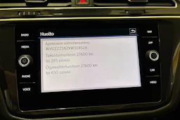 Valkoinen Volkswagen Tiguan 2019 kuva 16.