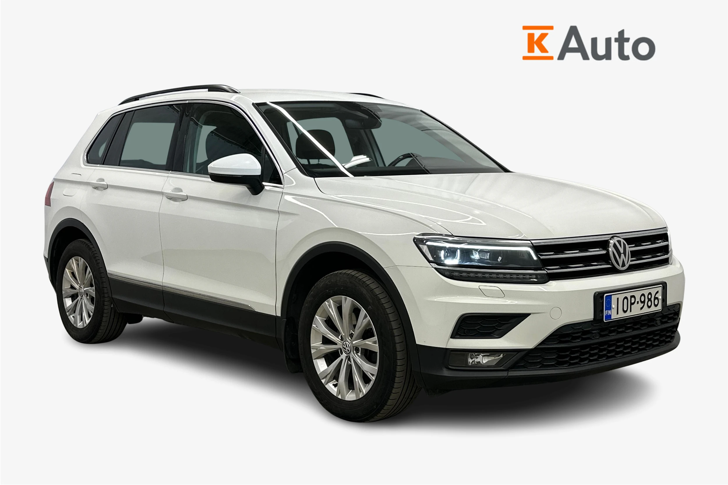 valkoinen Volkswagen Tiguan 2019 kuva 1.
