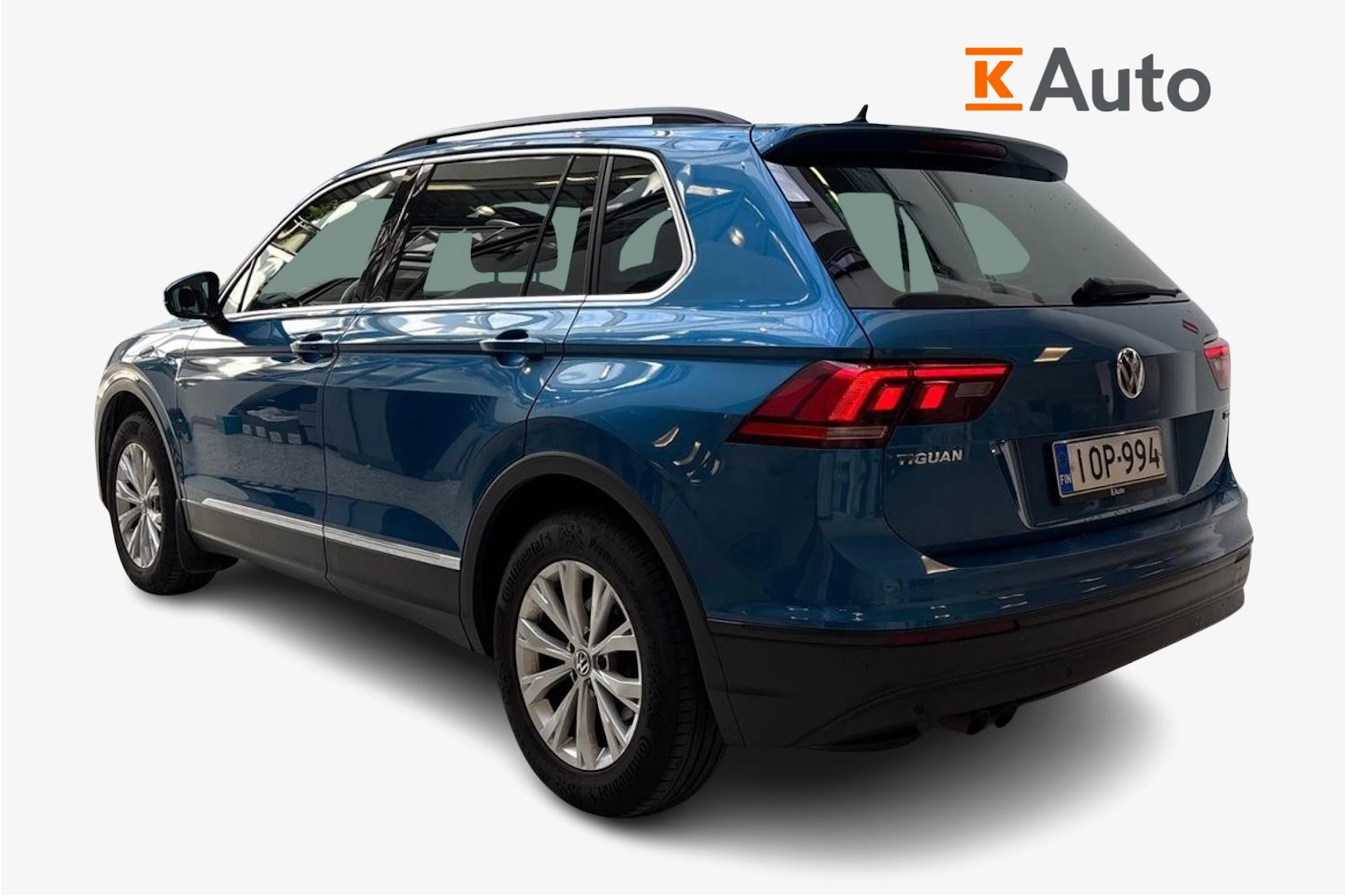 Sininen Volkswagen Tiguan 2019 kuva 2.