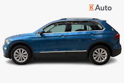 Sininen Volkswagen Tiguan 2019 kuva 5.