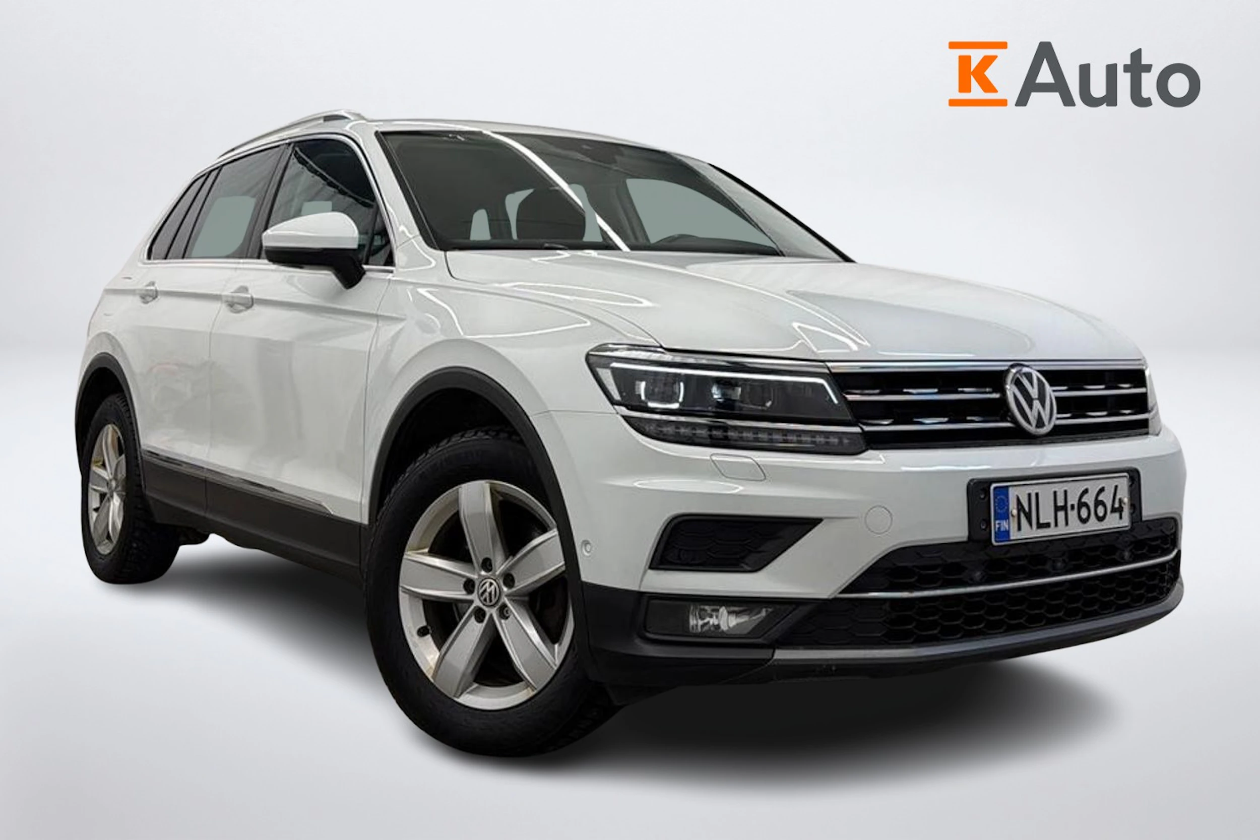 valkoinen Volkswagen Tiguan 2019 kuva 1.