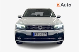 Valkoinen Volkswagen Tiguan 2019 kuva 4.