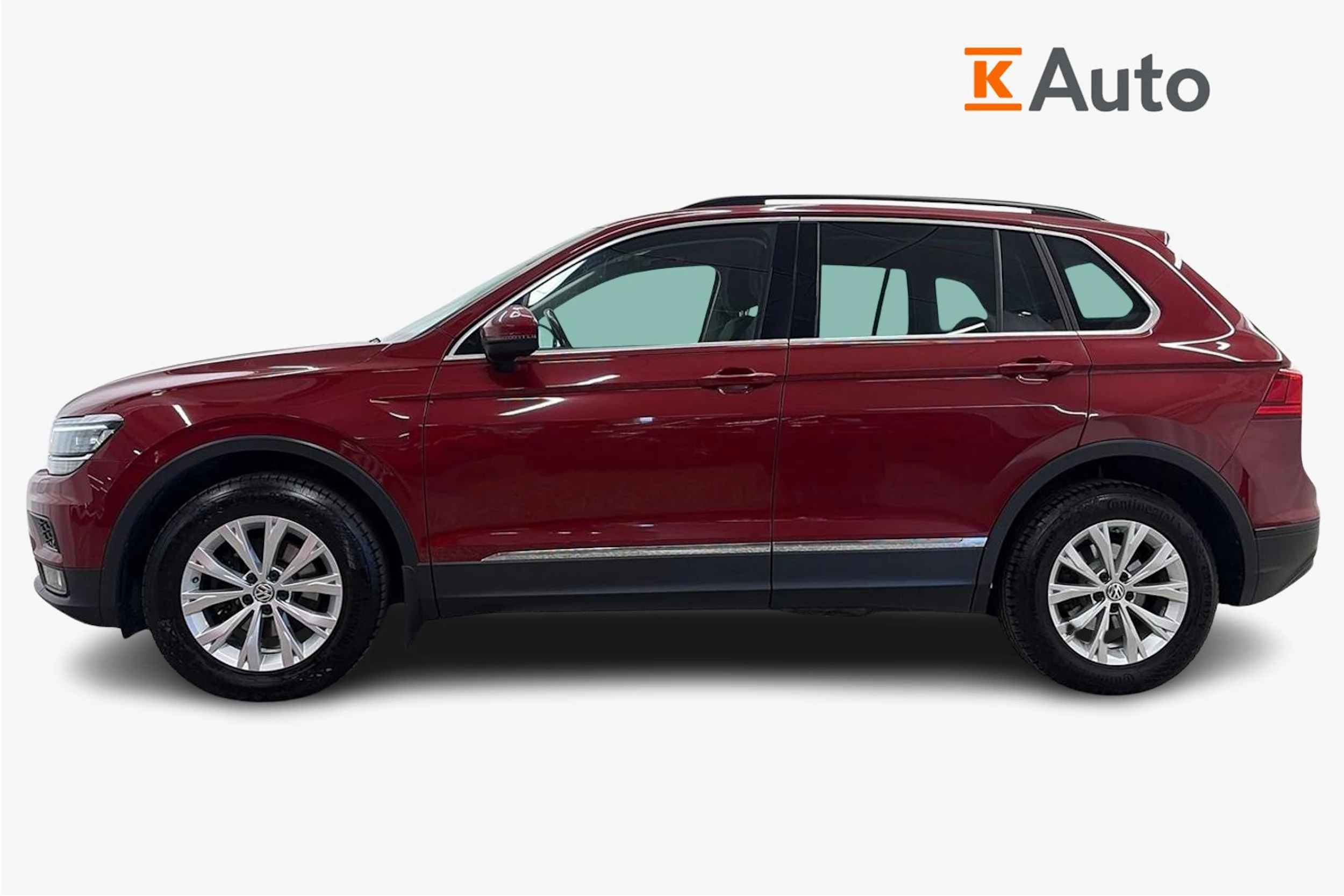 Punainen Volkswagen Tiguan 2019 kuva 5.