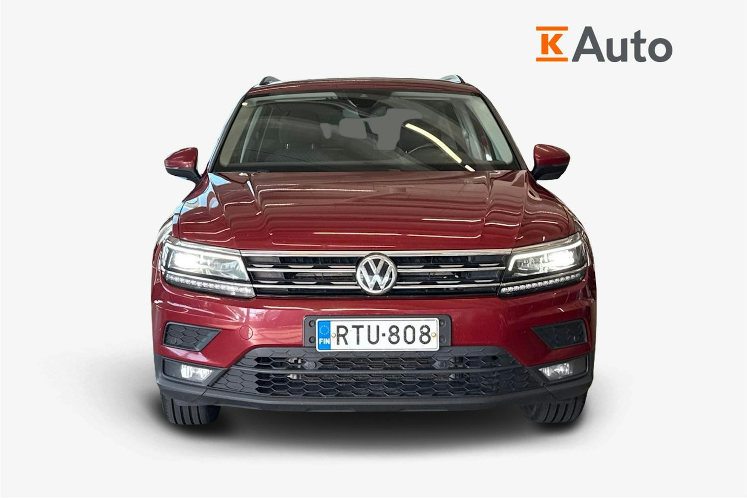punainen Volkswagen Tiguan 2019 kuva 5.