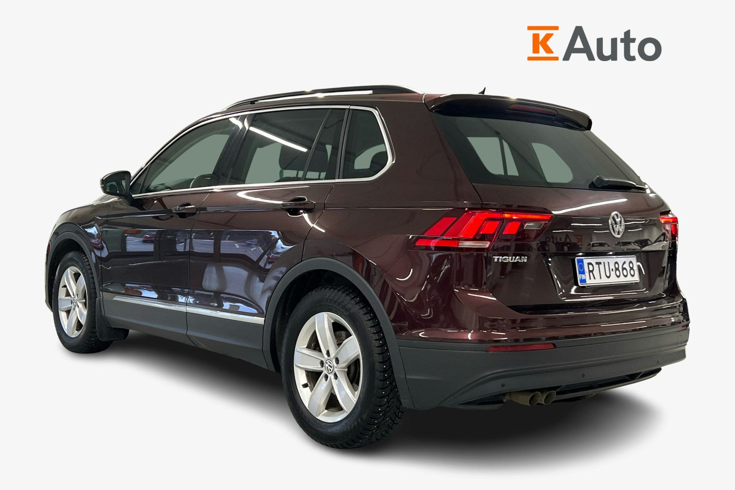 punainen Volkswagen Tiguan 2019 kuva 2.