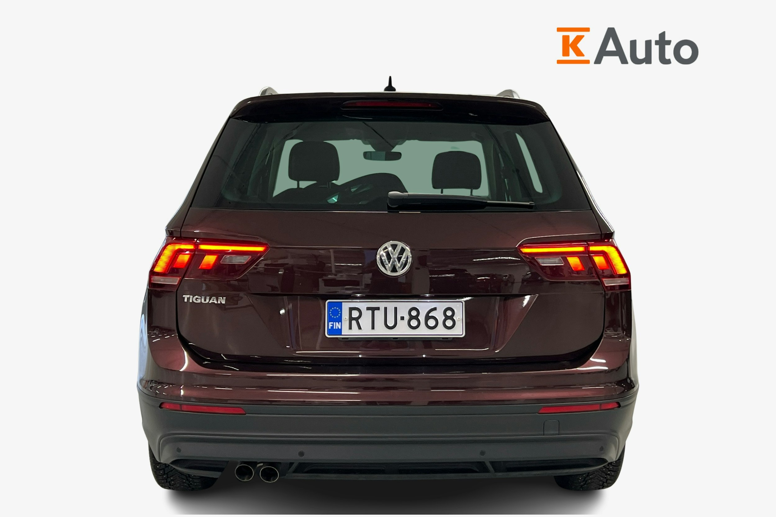 punainen Volkswagen Tiguan 2019 kuva 3.