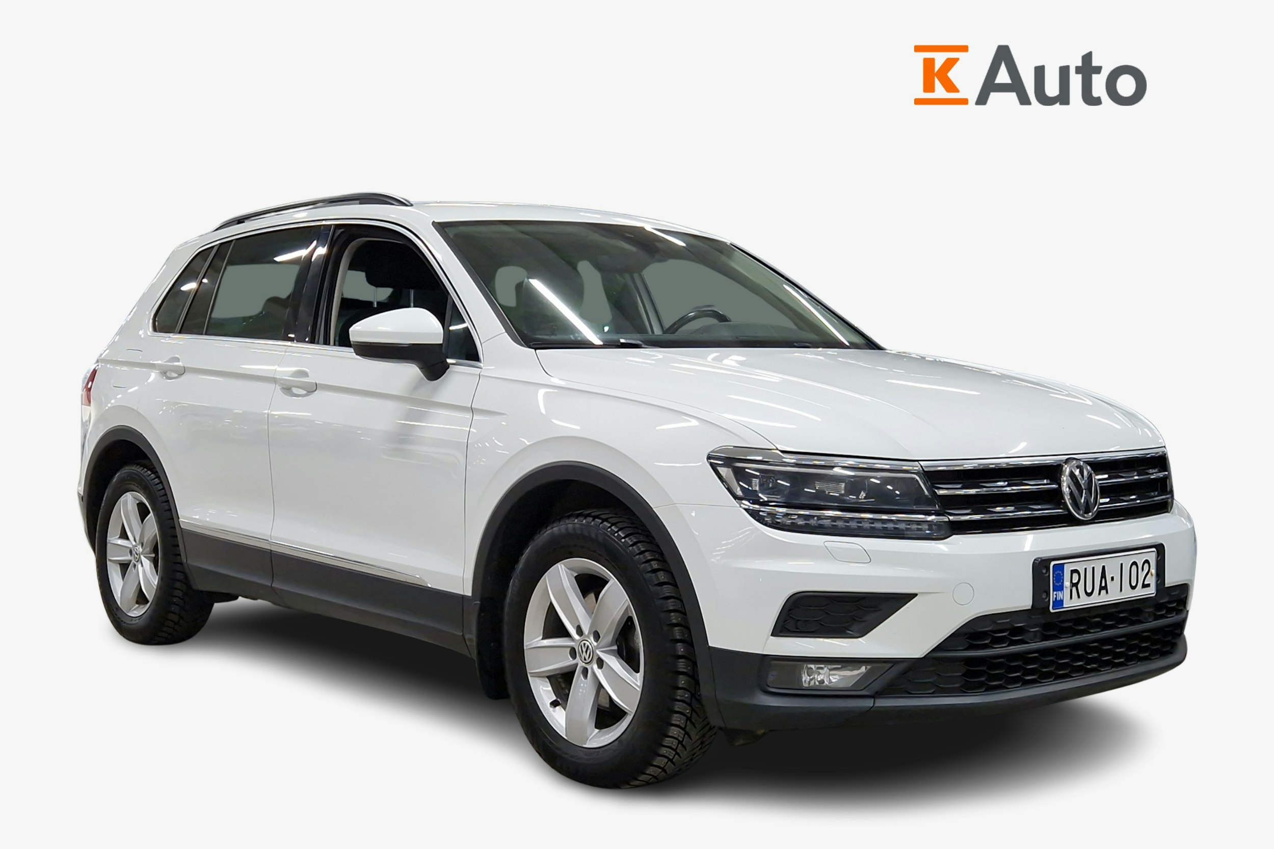 Valkoinen Volkswagen Tiguan 2019 kuva 1.
